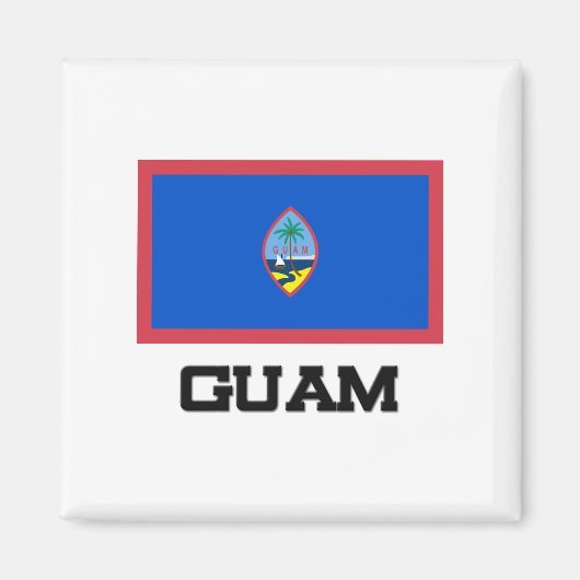 Guam Flag Magnet (Vorne)