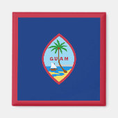 Guam Flag Magnet (Vorne)