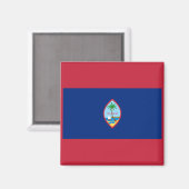 Guam Flag Magnet (Vorderseite/Rückseite)