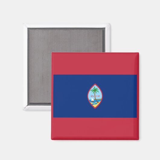Guam Flag Magnet (Vorderseite/Rückseite)
