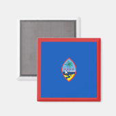 Guam Flag Magnet (Vorderseite/Rückseite)