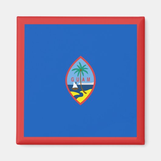 Guam Flag Magnet (Vorne)