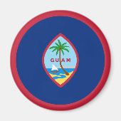 Guam Flag Magnet (Vorne)