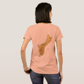 Guam Flag + Map T - Shirts (Schwarz voll)