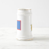 Guam Flag ~ Map-Tasse Bierglas (Mittel)