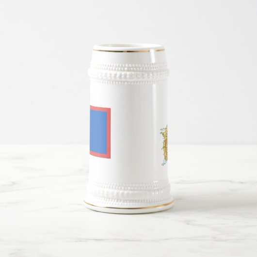 Guam Flag ~ Map-Tasse Bierglas (Mittel)