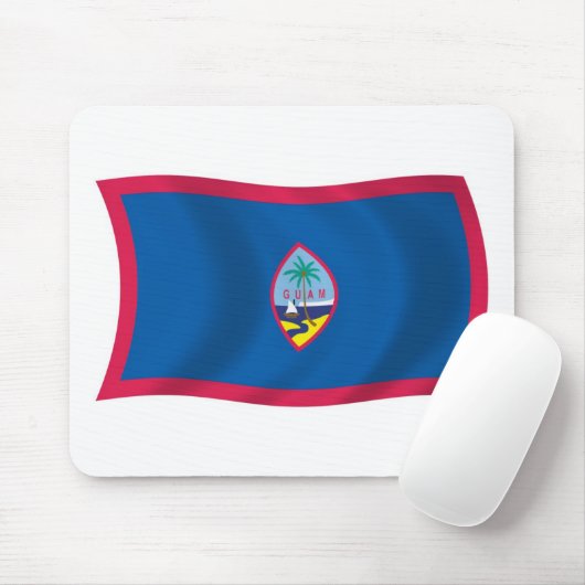 Guam Flag Mousepad (Mit Mouse)