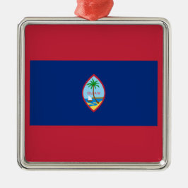 Guam Flag Ornament Aus Metall