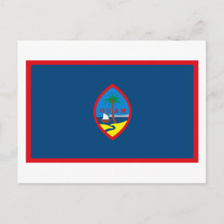Guam Flag Postcard Postkarte
