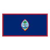 Guam Flag Poster (Vorderseite)