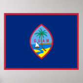 Guam Flag Poster (Vorne)