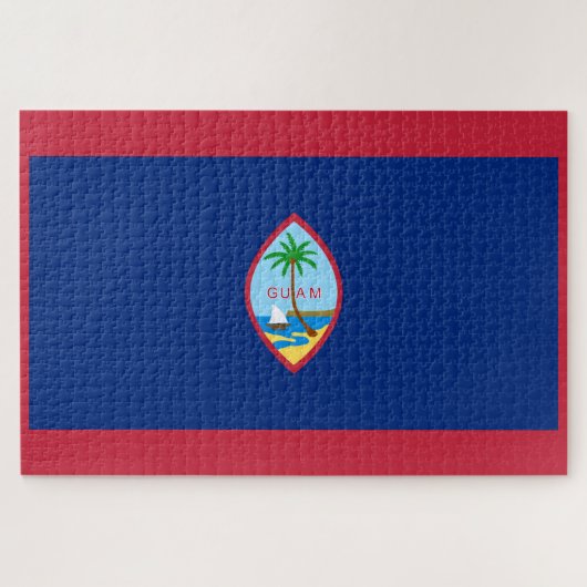 Guam Flag Puzzle (Horizontal)