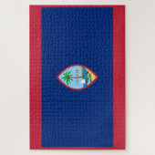 Guam Flag Puzzle (Vertikal)