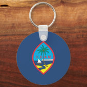 GUAM FLAG SCHLÜSSELANHÄNGER (Vorderseite)