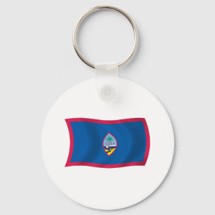 Guam Flag-Schlüsselanhänger Schlüsselanhänger