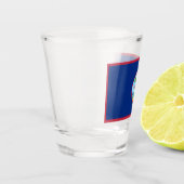 Guam Flag Schnapsglas (Links)