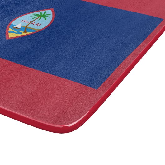 Guam Flag Schneidebrett (Ecke)
