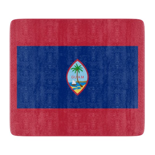Guam Flag Schneidebrett (Vorderseite)