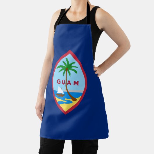 Guam Flag Schürze (InSitu)