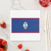 Guam Flag Serviette (Beispiel)
