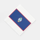 Guam Flag Serviette (Ecke)