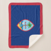 Guam Flag Sherpadecke (Vorderseite)