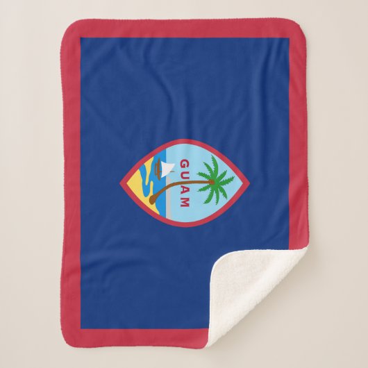Guam Flag Sherpadecke (Vorderseite)