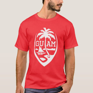 Guam Flag Siegel USA 671 | Guamanian Mens Chamorro T-Shirt