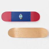 Guam Flag Skateboard (Horizontal)