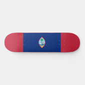 Guam Flag Skateboard (Horizontal)