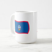 Guam Flag Tasse (Vorderseite Links)