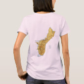Guam Flag x Map T - Shirts (Rückseite)