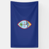 Guam-Flagge Banner (Vertikal)