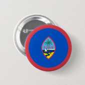 Guam-Flagge Button (Vorne & Hinten)