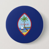 Guam-Flagge Button (Vorderseite)