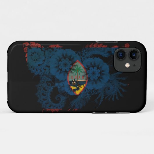 Guam-Flagge Case-Mate iPhone Hülle (Rückseite (Horizontal))