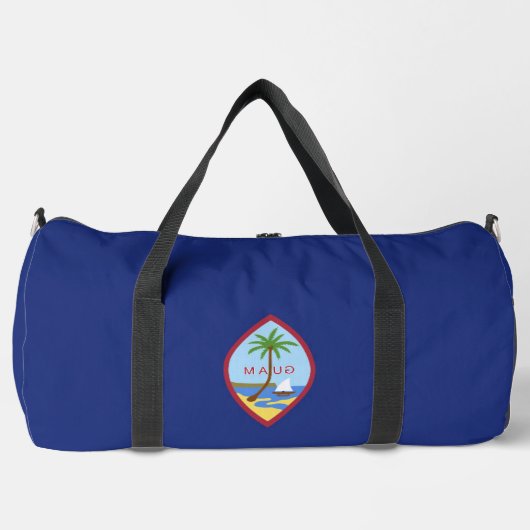 Guam-Flagge Duffle Bag (Vorderseite)