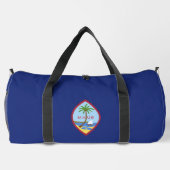 Guam-Flagge Duffle Bag (Rückseite)