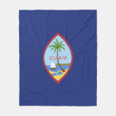 Guam-Flagge Fleecedecke (Vorderseite)