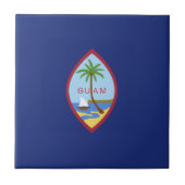 Guam-Flagge Fliese (Vorderseite)