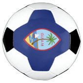 Guam-Flagge Fußball (Gedreht)