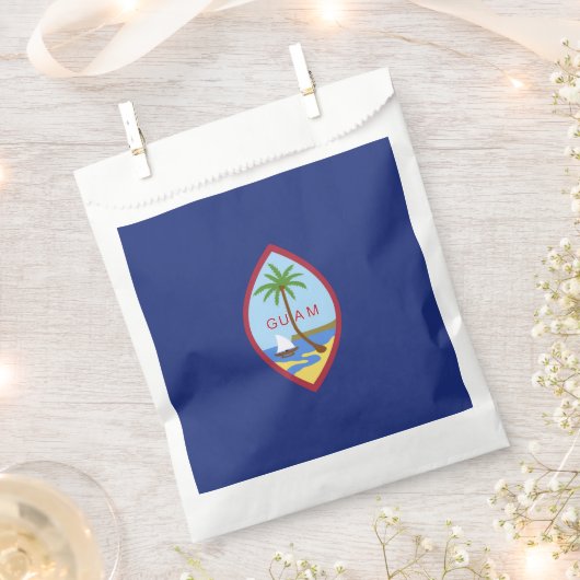 Guam-Flagge Geschenktütchen (Ausgeschnitten)