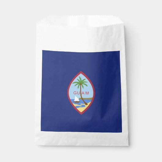 Guam-Flagge Geschenktütchen (Vorderseite)