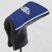 Guam-Flagge Golf Headcover (3/4 Vorderseite)