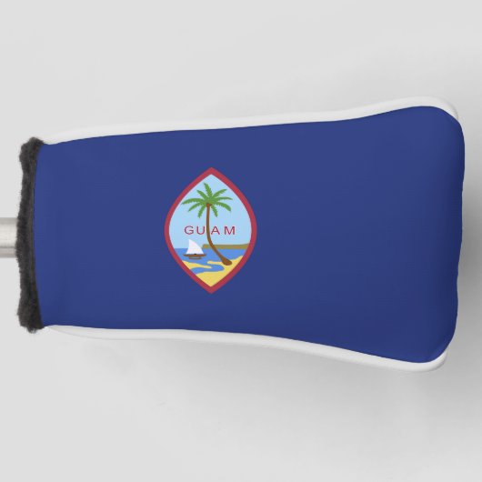 Guam-Flagge Golf Headcover (Vorderseite)