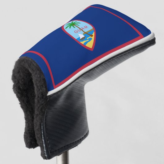 Guam-Flagge Golf Headcover (3/4 Vorderseite)