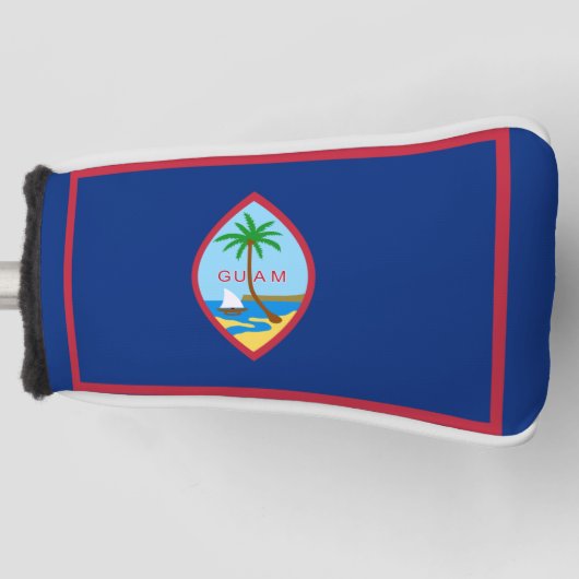 Guam-Flagge Golf Headcover (Vorderseite)