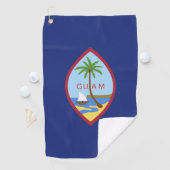 Guam-Flagge Golfhandtuch (Insitu)