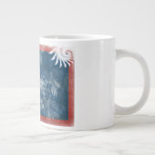 Guam-Flagge Jumbo-Tasse (Rechts)