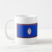 Guam-Flagge Kaffeetasse (Links)